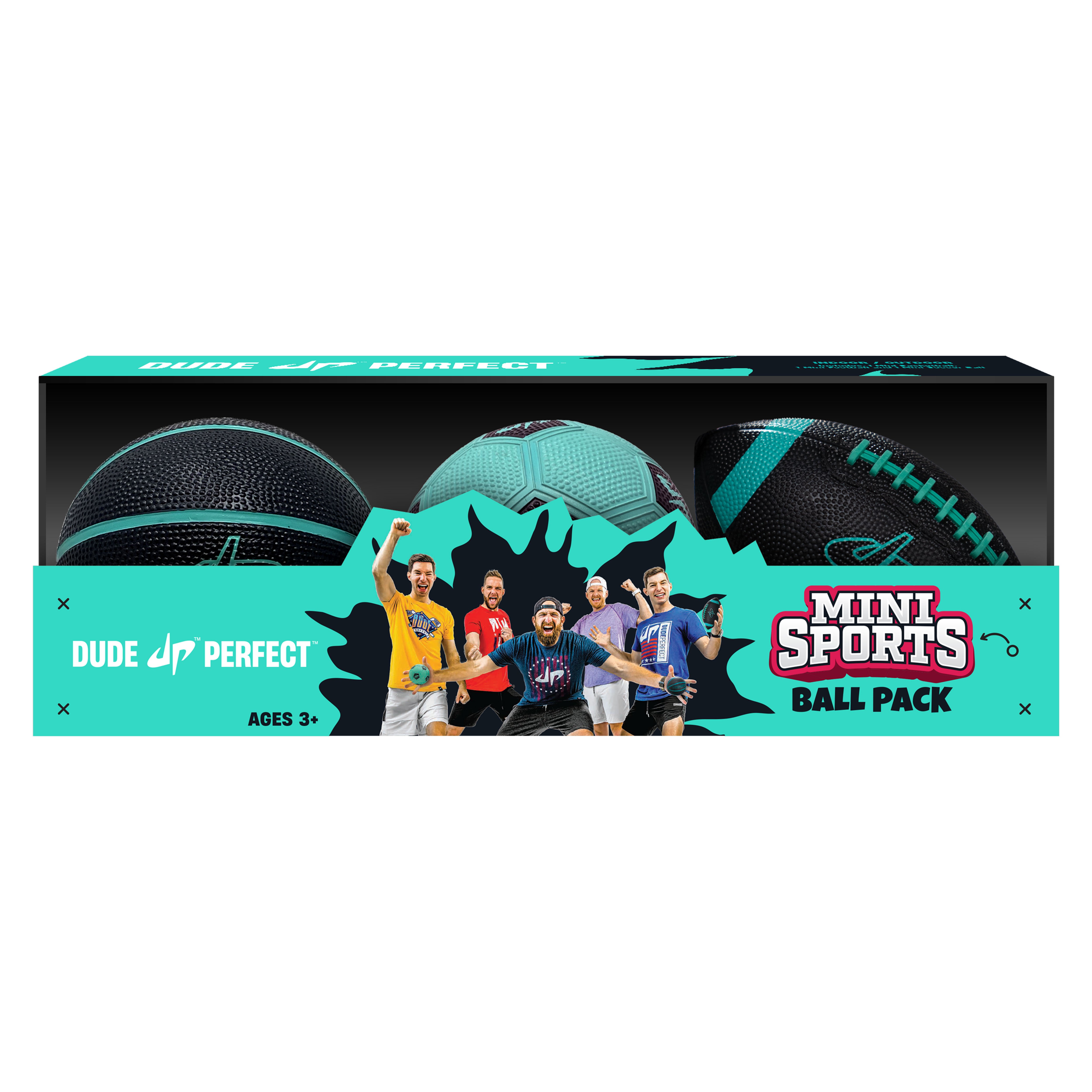 Dude Perfect Site | Mini Sports Ball Pack